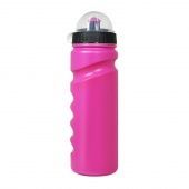 Бутылка для воды (без логотипа, 0.75 л, розовая, с защитной крышкой) SN75NL-pink