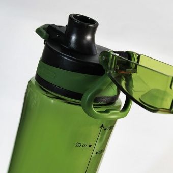 Бутылка для воды (без логотипа, 0.8 л, тритан, хаки) SN10-800-HAKI-NL